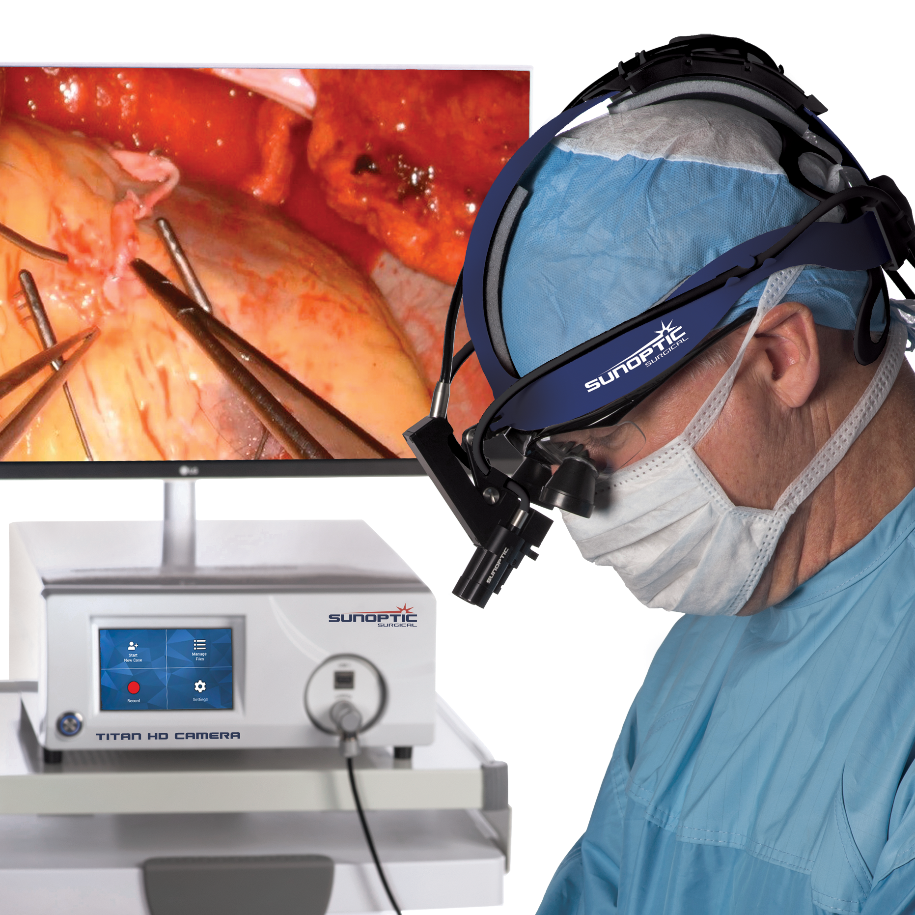 HDC-300 in use blue headband-SQUARE
